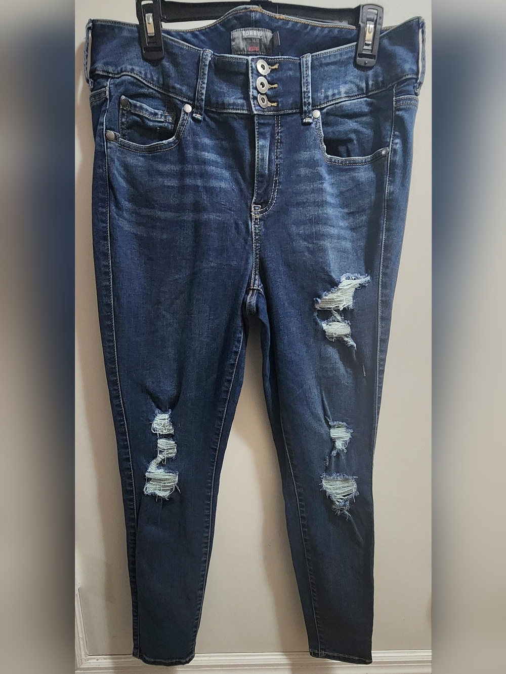 Torrid Distressed Jegging Jeans Size 14R